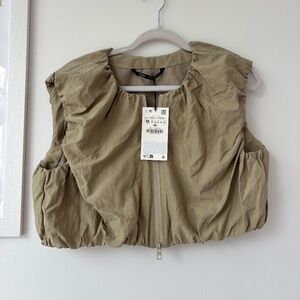 Zara Cropped Vest | NWT!